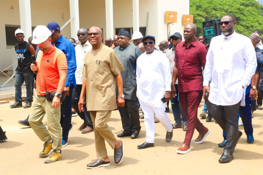Vp's Residence: Wike Satisfied With The Speed,quality Of Work