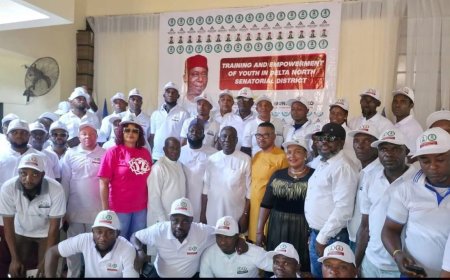 SEN.NED NWOKO EMPOWERS 500 DELTA NORTH YOUTHS, WOMEN, COMMUNITIES WITH DEVELOPMENT PROGRAMMES