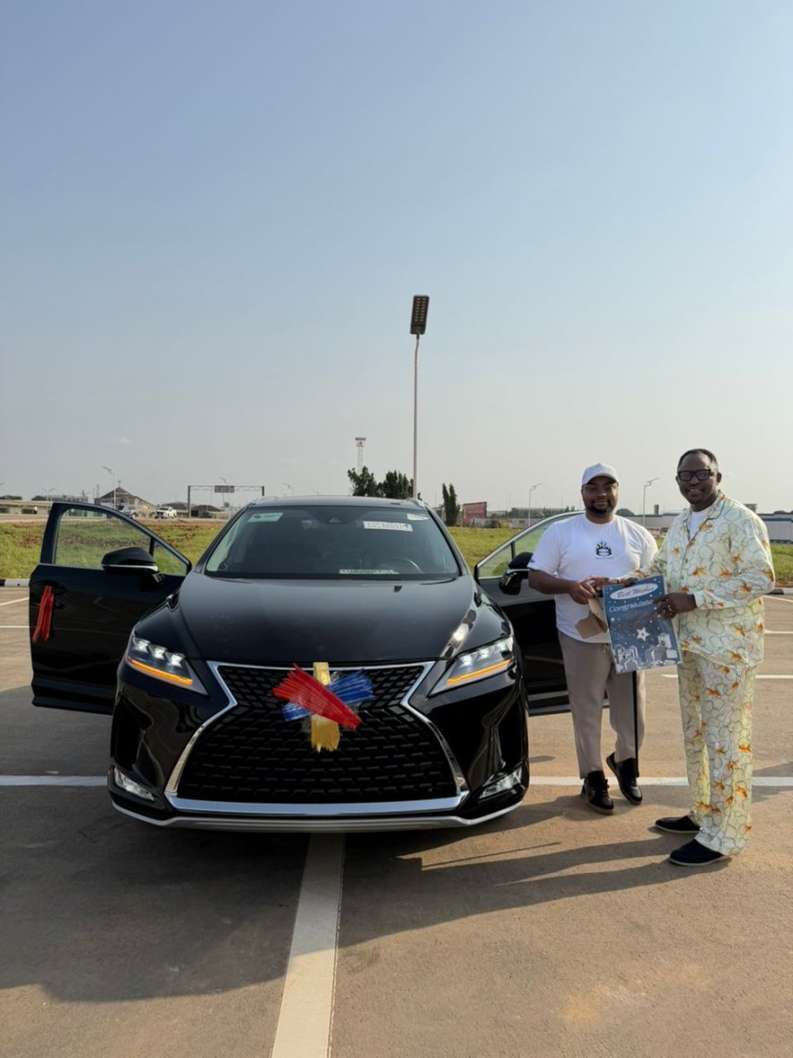 OSANEBI SURPRISES PRINCIPAL PRIVATE SECRETARY WITH LUXURY SUV
